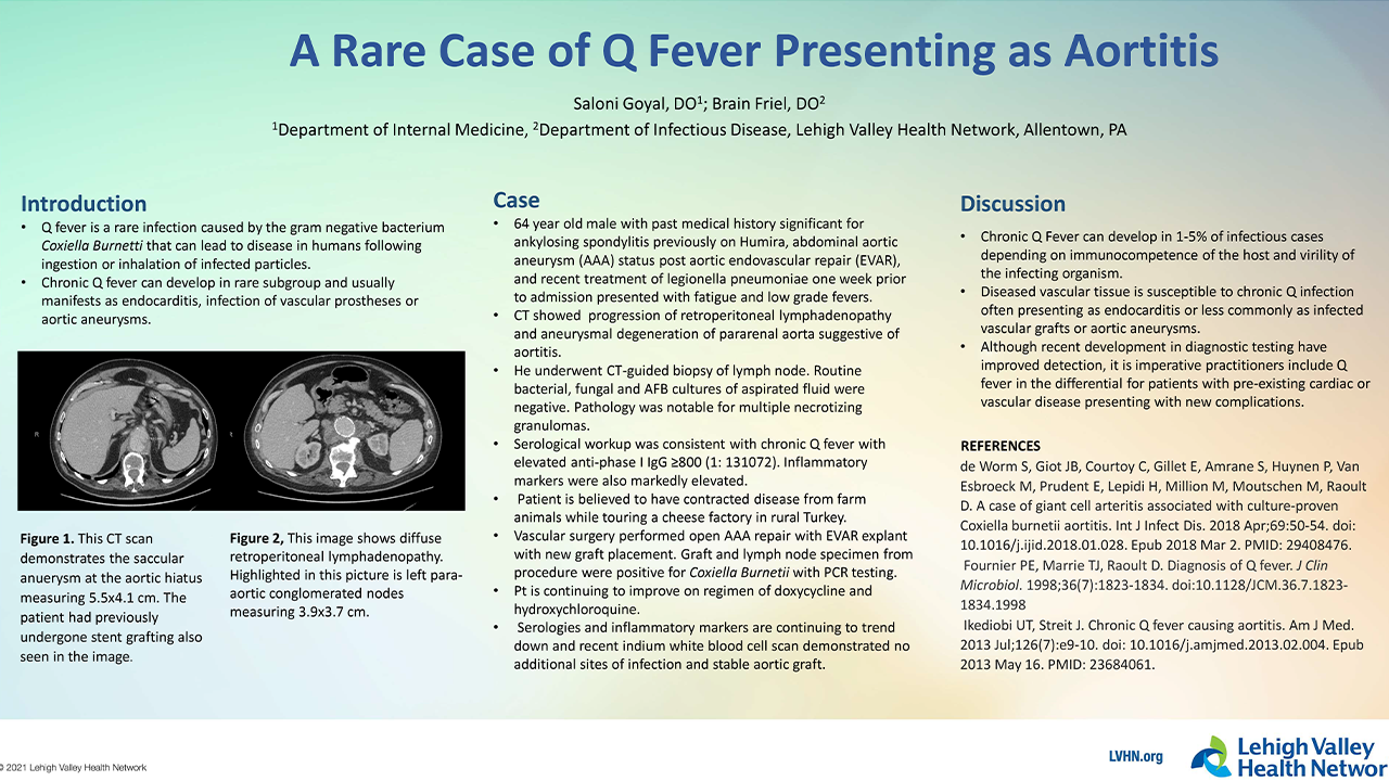 Saloni Goyal - PAE-28-A-Rare-Case-of-Q-Fever-Presenting-as-Aortitis